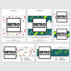 fresh background flyer style background Design Template