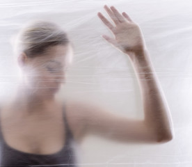 sinnliche junge Frau
