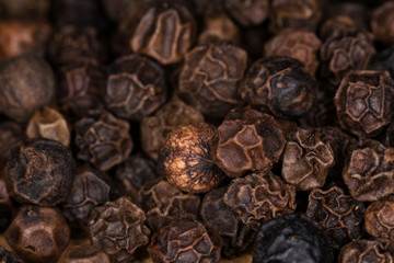 Pepper close up. Macro photography, small depth of field