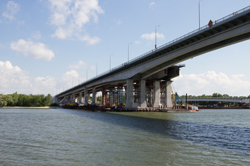 The bridge over the river Don