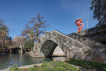 San Antonio Bridge USA