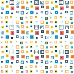 Art geometric pattern from different rectangles. Modern colorful background for your business slide presentation. Vector illustration