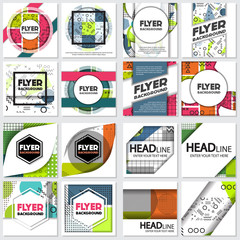 memphis background style Design Template