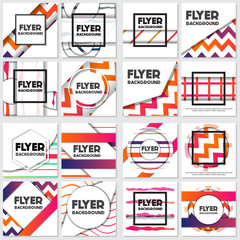 fresh background flyer style background Design Template