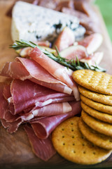 Italian antipasto platter