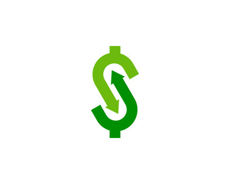 Money Trade Icon Logo Desing Element