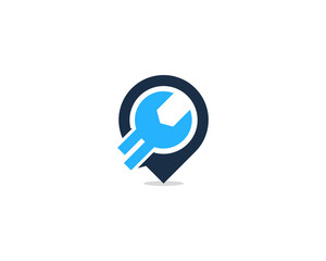 Local Repair Icon Logo Design Element