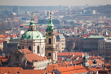 Fototapeta na wymiar Old Town of Prague in sunny day