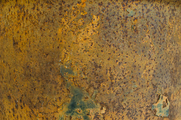 Dark worn rusty metal texture background.