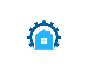 Repair Home Renovation Icon Logo Design Element