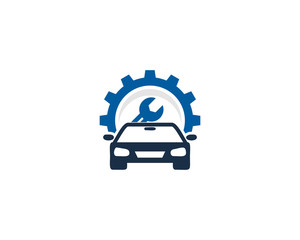 Car Repair Icon Logo Design Element