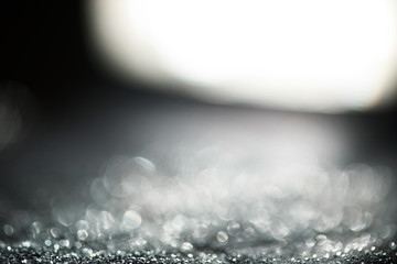Background made of silver light leaks