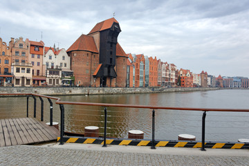 Gdańsk widok na żuraw  © gpmax