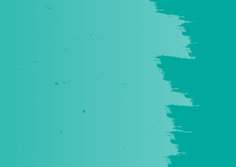 Grunge texture. Blue rectangular background with ragged edge.