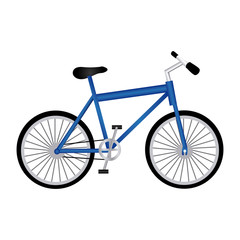 Fototapeta premium silhouette of sport bike in white background vector illustration