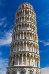 Fototapeta na wymiar Basilica and the leaning tower in Pisa Italy