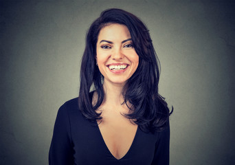 Portrait of a laughing young woman