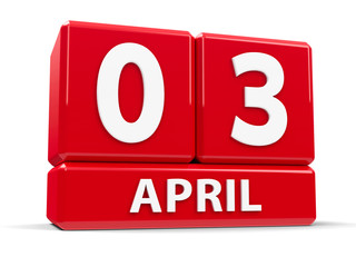 Cubes 3rd April