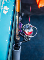 Fishing for spinning on the bass