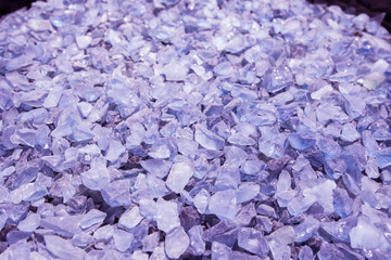 Crystal Purple Stone macro mineral, purple rough amethyst quartz crystals, Abstract purple...