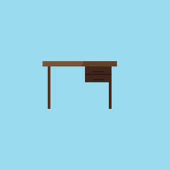 desk vector icon