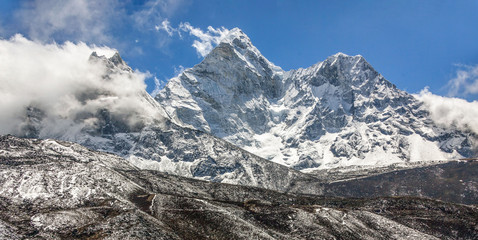 Ama Dablam peak (view from Chhukhung valley) - Nepal, Himalayas