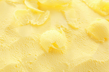 Background texture of color ice cream
