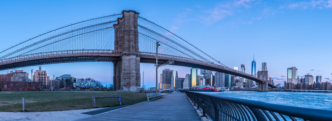 Brooklyn Bridge panorama