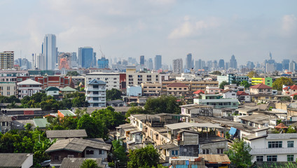 City views of Bangkok Asia Thailand