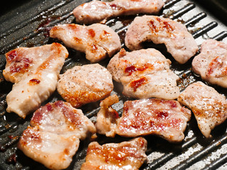  Grilled the korean pork

