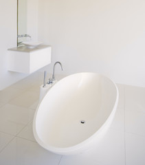 Modern bathroom interior