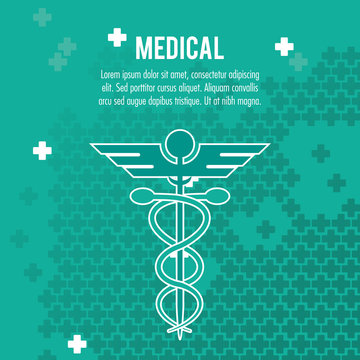 medical health care service symbol vector illustration eps 10