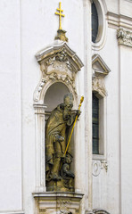 Obraz premium Statue in Prague