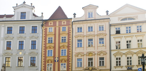 Fototapeta premium Prague. Red roofs
