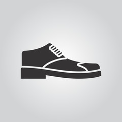 Mens shoe icon
