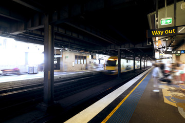 Sydney subway station