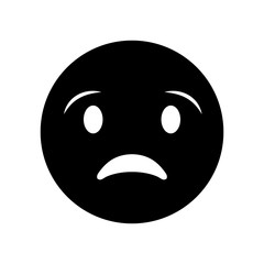 comic face emoticon isolated icon vector illustration design