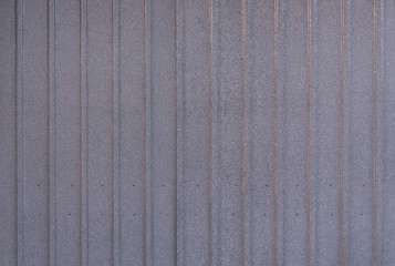 Background with aluminum sheets of a garage