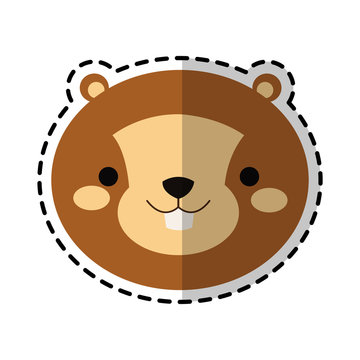 beaver icon image vector illustration design icon