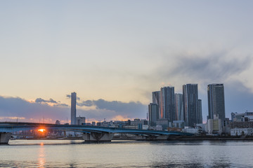 Fototapeta premium 晴海の風景
