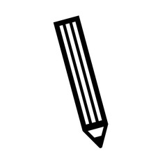 pencil school supply icon vector illustration design