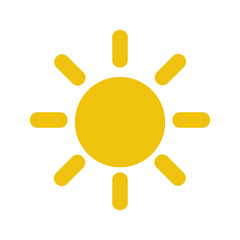 sun day isolated icon vector illustration design