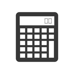calculator math isolated icon vector illustration design