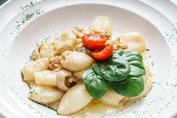 roasted baby calamari