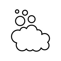 dental foam isolated icon vector illustration design