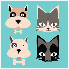 Cat And Dogs Icon