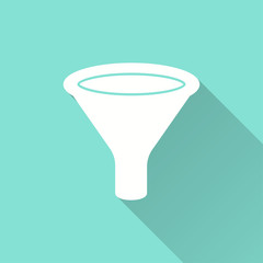 Funnel - vector icon.