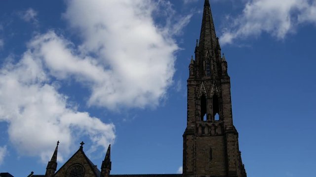 Time lapse of the Church of the Covenant, Boston