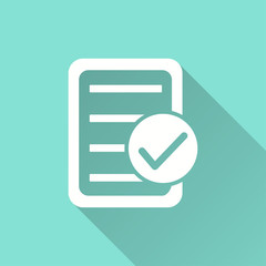 Checklist - vector icon.