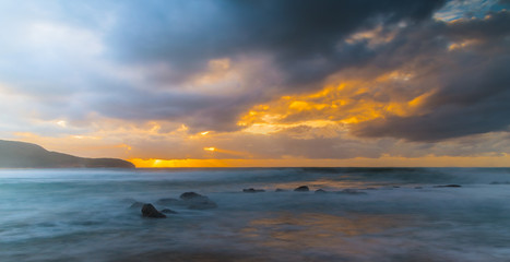 Soft Sunrise Seascape